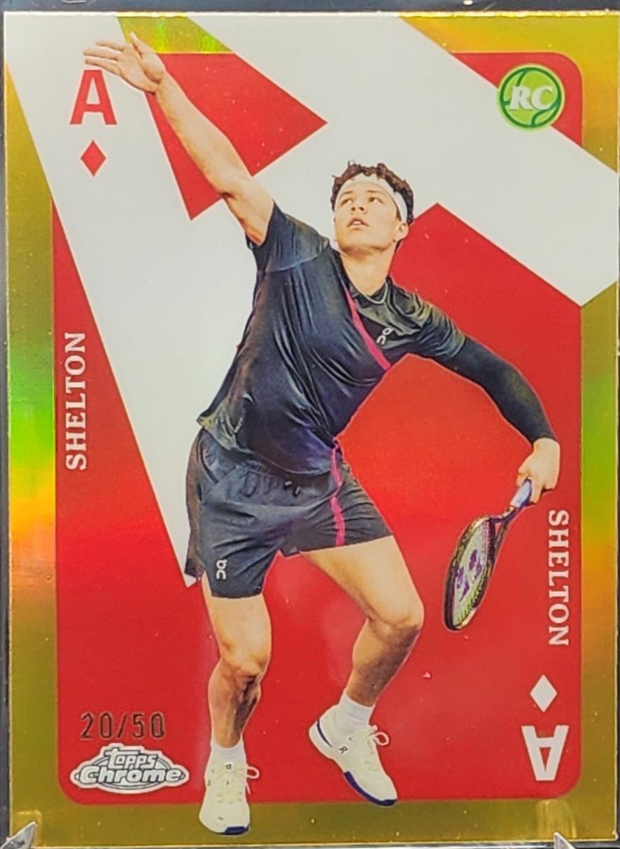 Ben Shelton [Gold Refractor] #CAS-BS