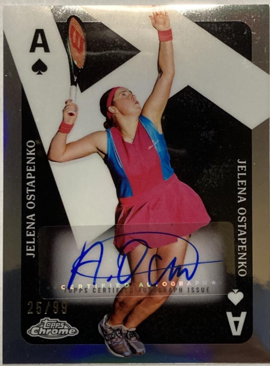 Jelena Ostapenko [Refractor] #CAA-JO