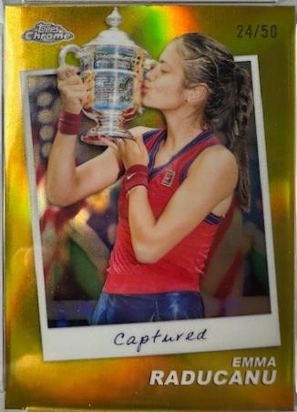 Emma Raducanu [Gold Refractor] #CTD-EM