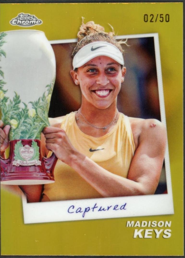 Madison Keys [Gold Refractor] #CTD-MS