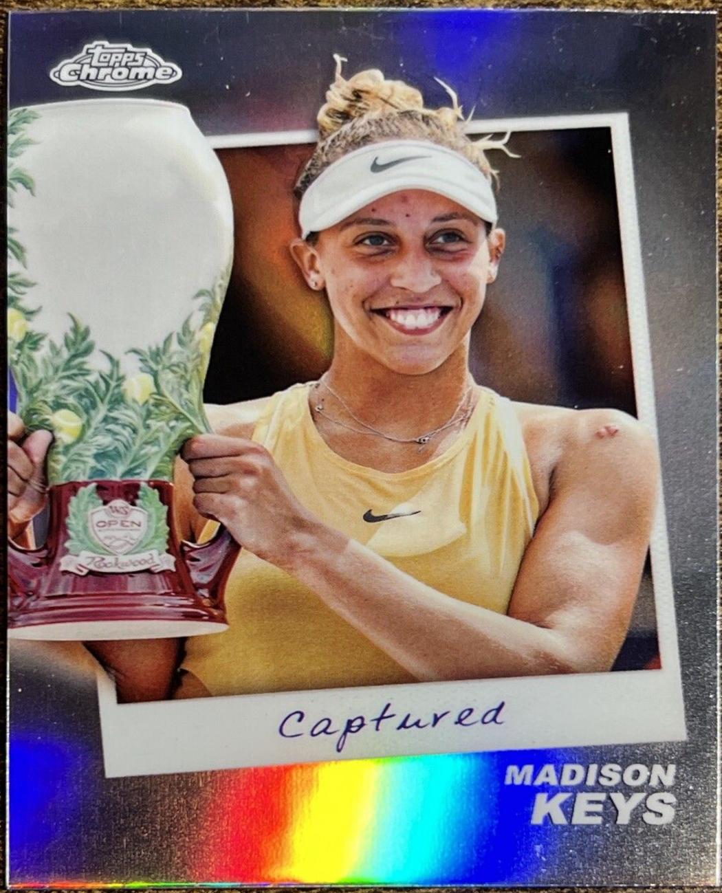 Madison Keys [Orange Refractor] #CTD-MS
