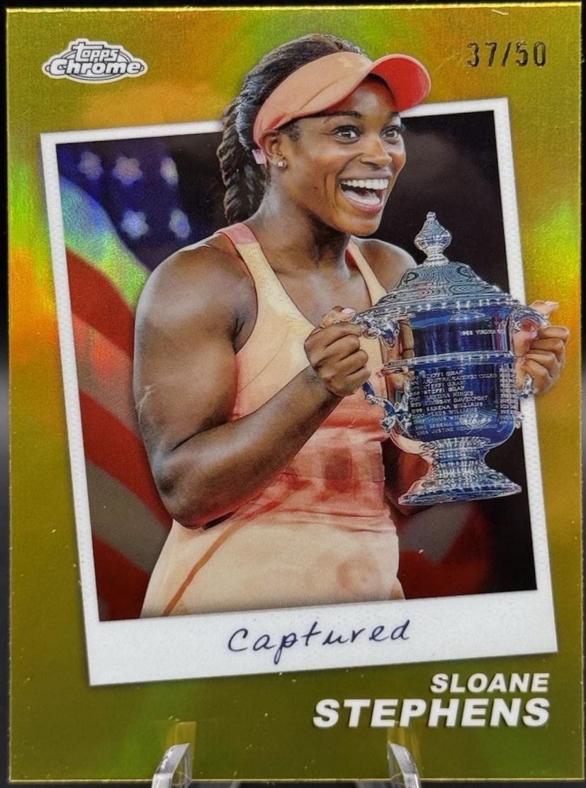 Sloane Stephens [Gold Refractor] #CTD-SS