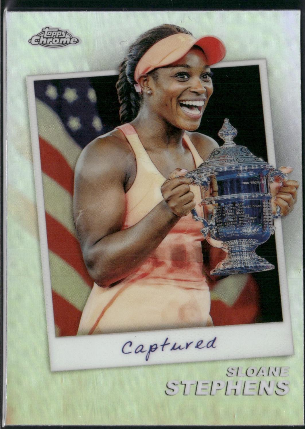 Sloane Stephens [Orange Refractor] #CTD-SS