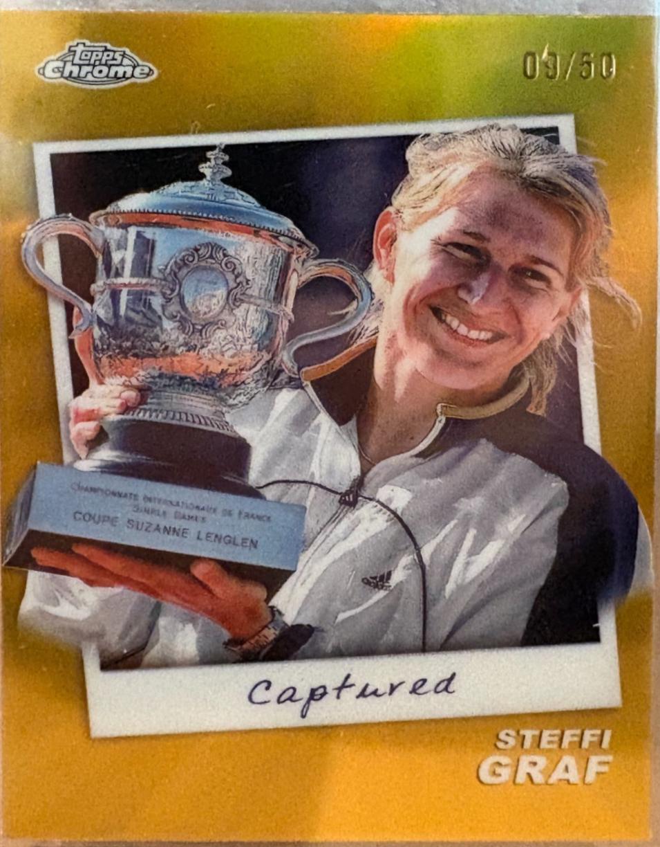 Steffi Graf [Gold Refractor] #CTD-SG