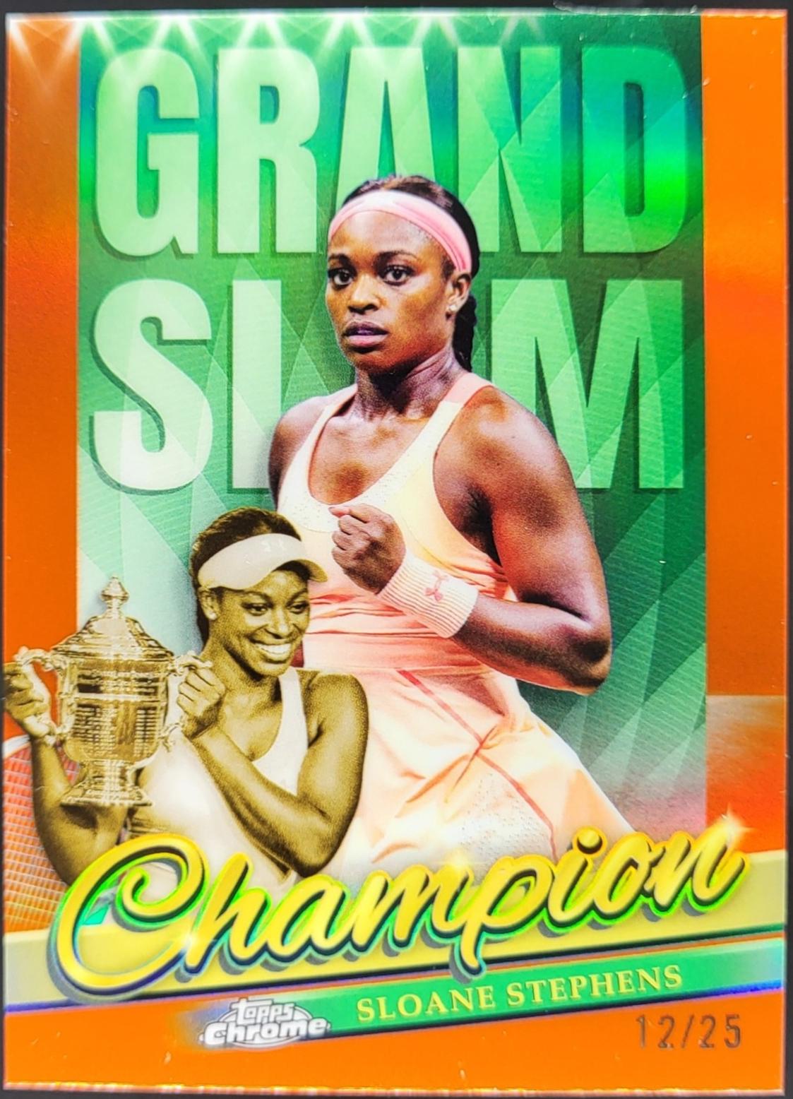 Sloane Stephens [Orange Refractor] #GSC-SS