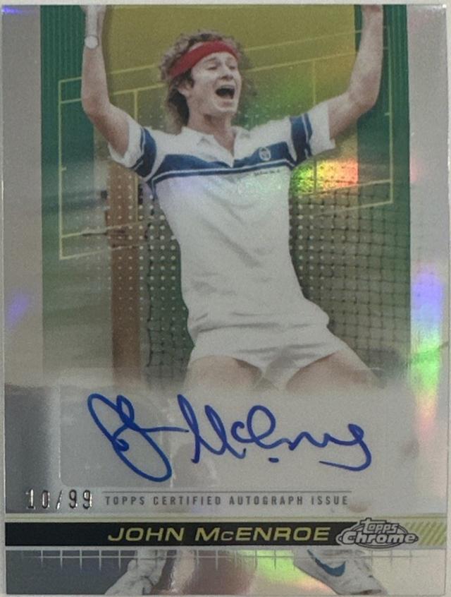 John McEnroe [Refractor] #AIV-JMC