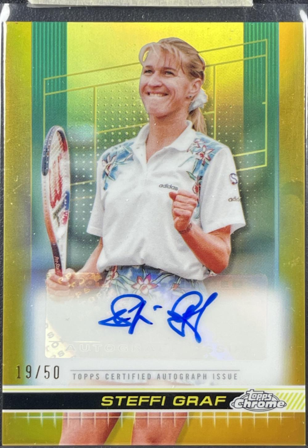 Steffi Graf [Gold Refractor] #AIV-SGF