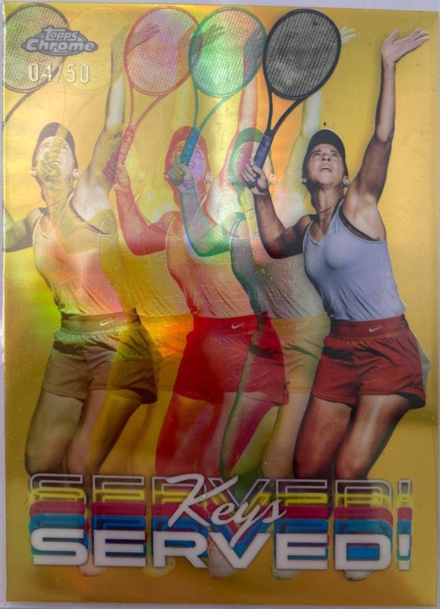 Madison Keys [Gold Refractor] #SER-MK