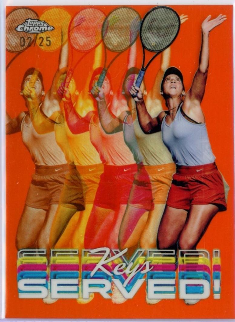 Madison Keys [Orange Refractor] #SER-MK