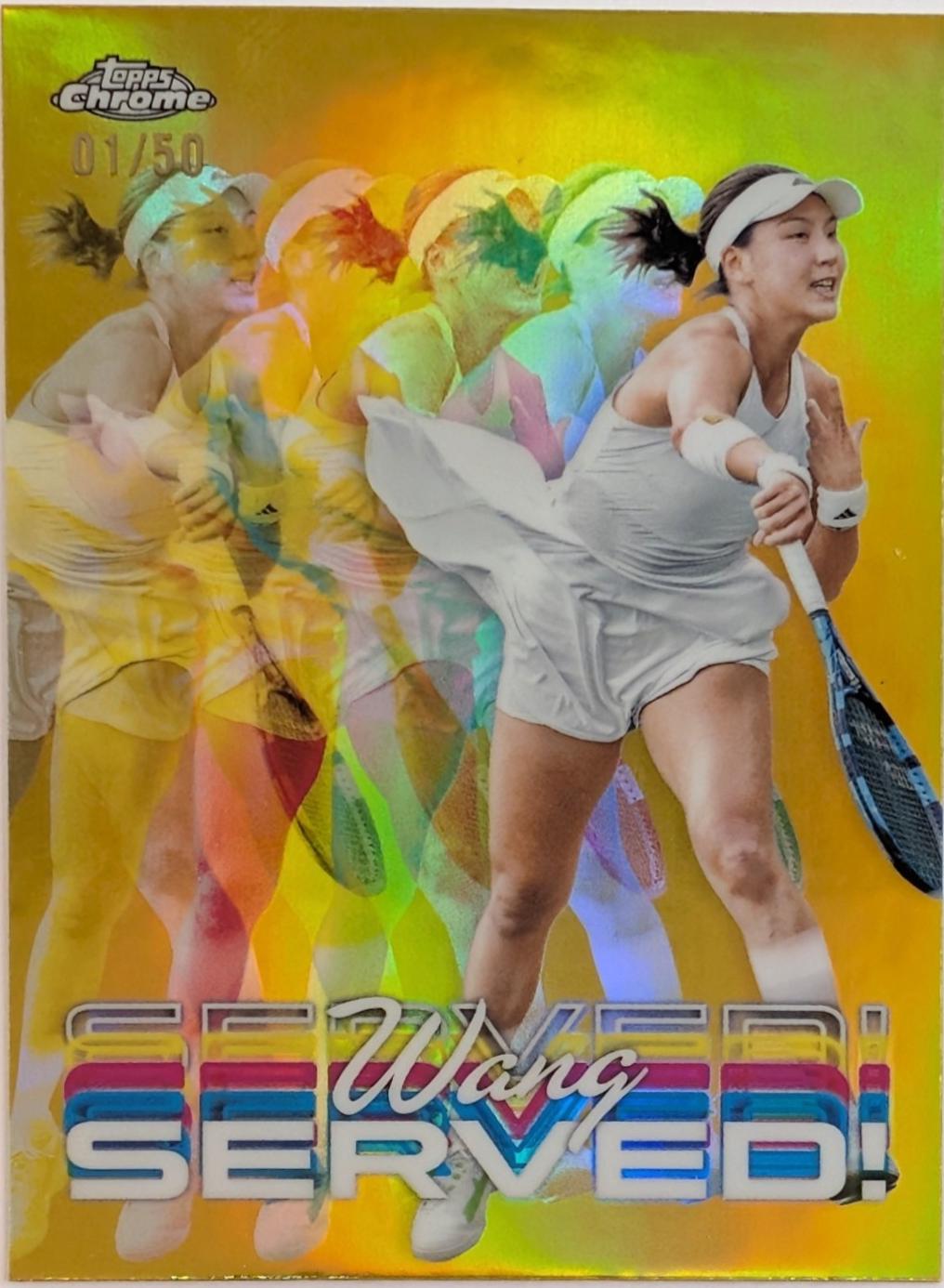 Xinyu Wang [Gold Refractor] #SER-XW