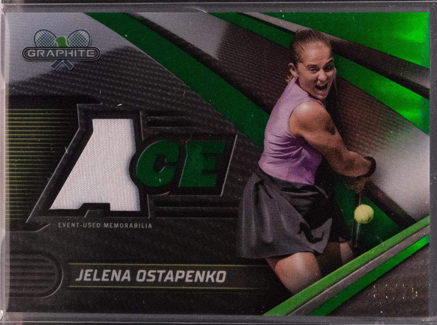 Jelena Ostapenko [Green Refractor] #AR-JOO