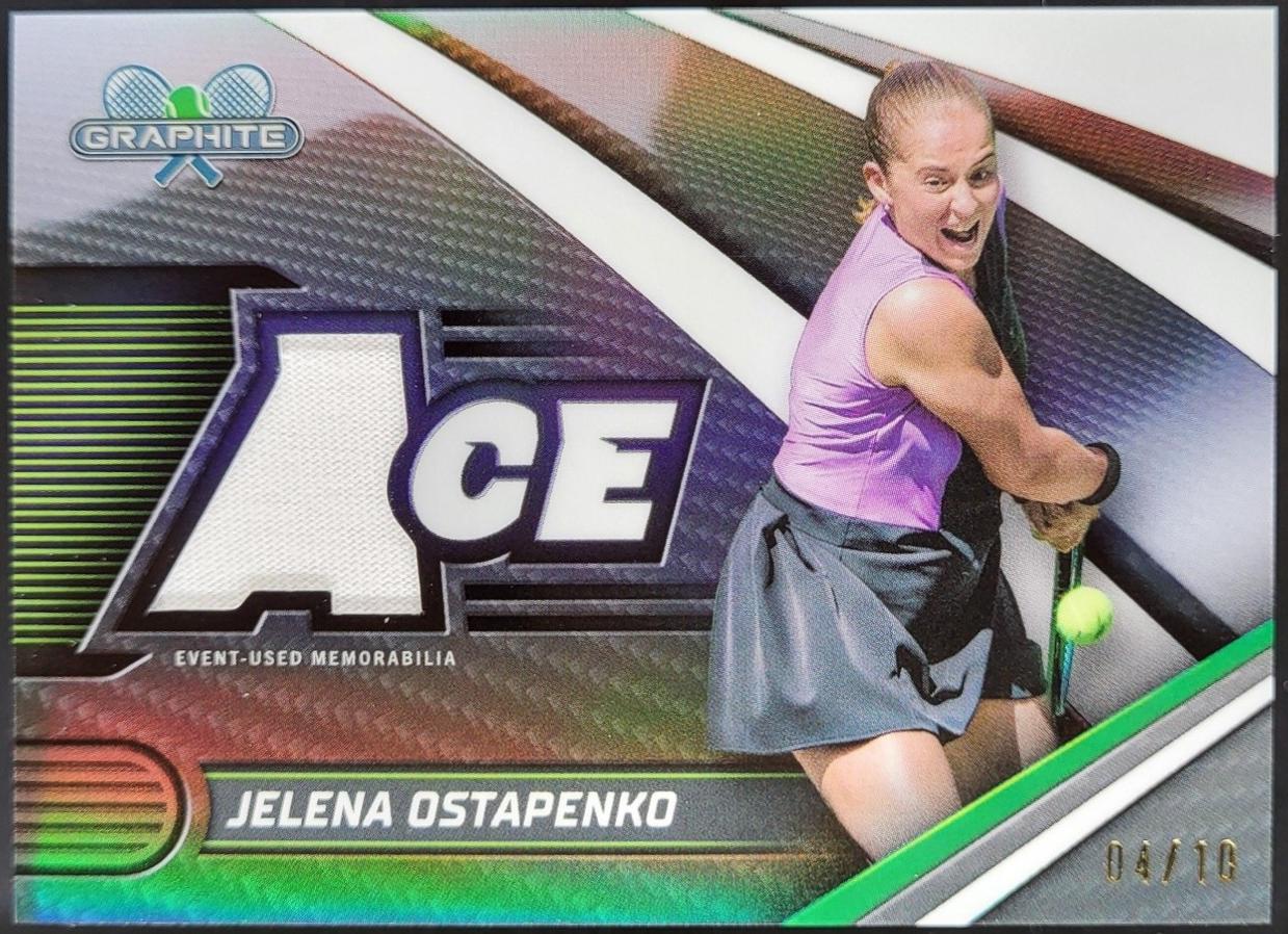 Jelena Ostapenko [White Refractor] #AR-JOO