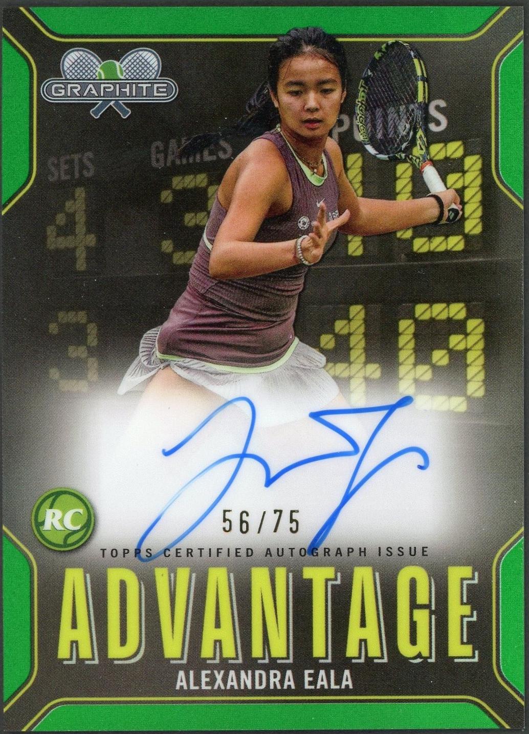 Alexandra Eala [Green Refractor] #AA-AE
