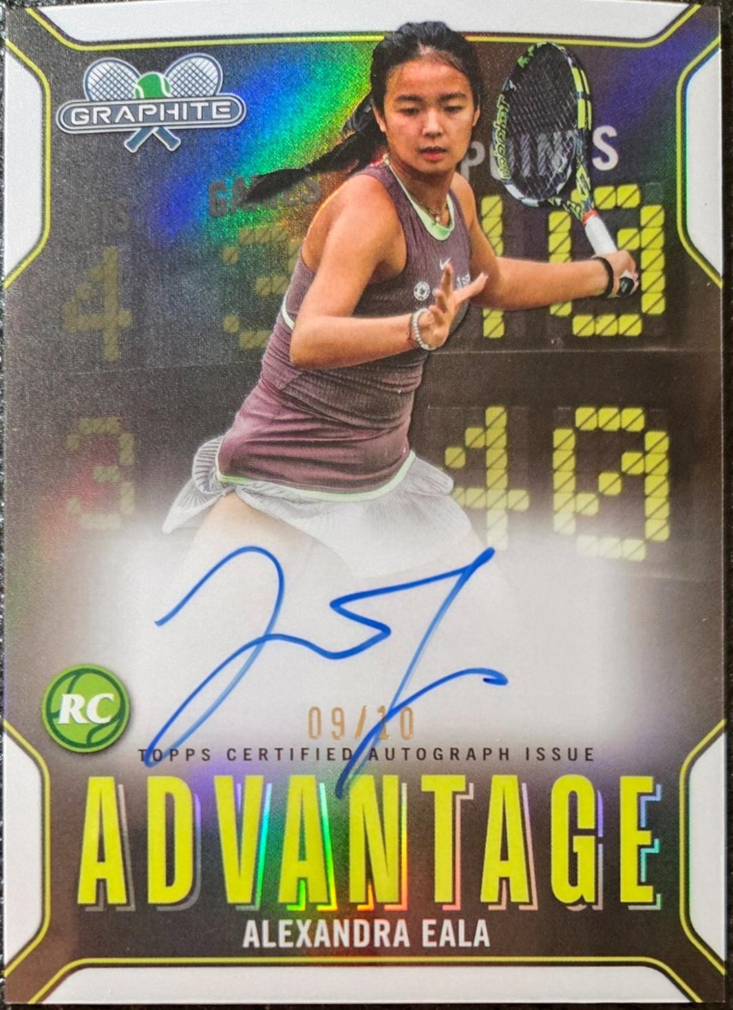 Alexandra Eala [White Refractor] #AA-AE