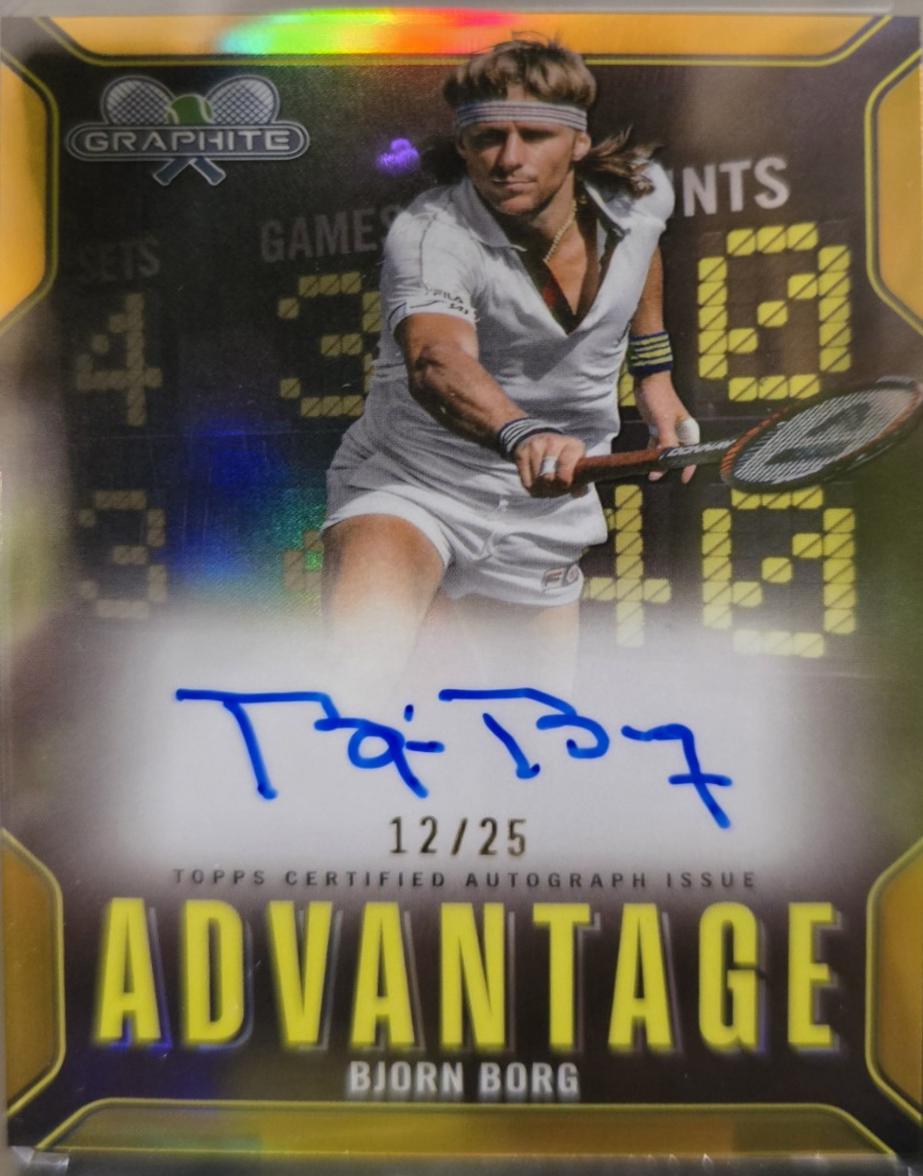 Bjorn Borg [Gold Refractor] #AA-BB