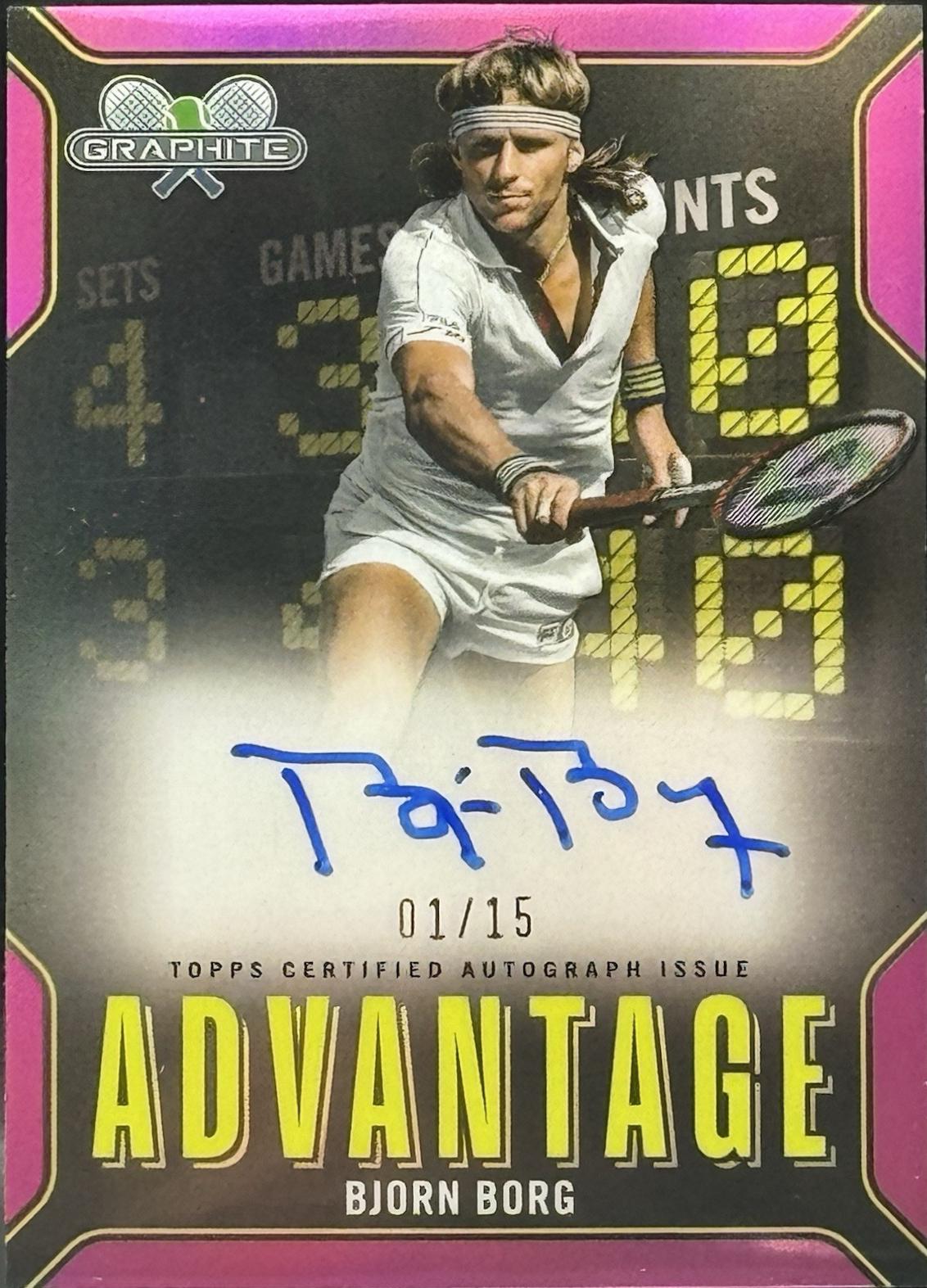 Bjorn Borg [Pink Refractor] #AA-BB