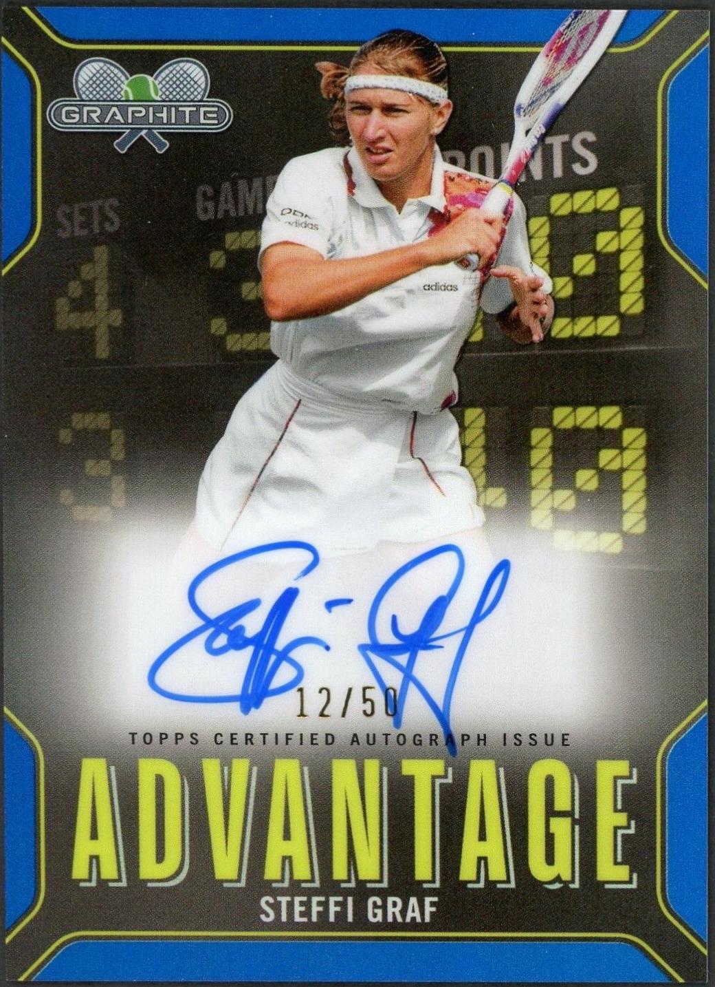Steffi Graf [Blue Refractor] #AA-SG