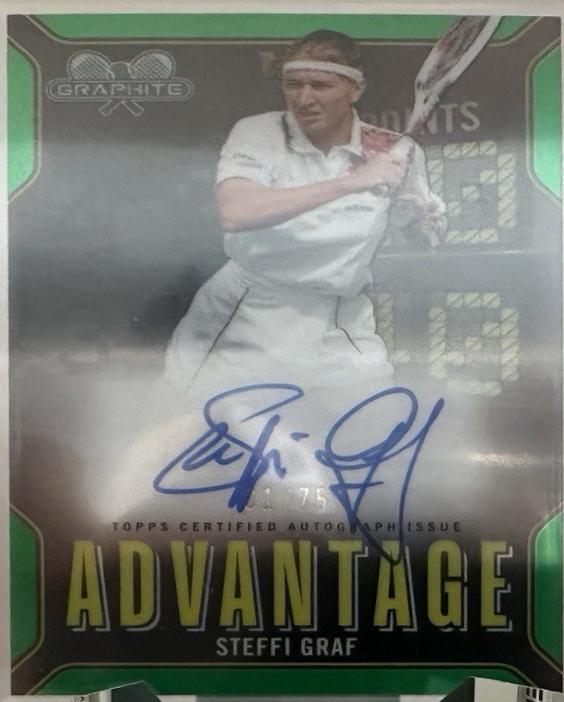 Steffi Graf [Green Refractor] #AA-SG