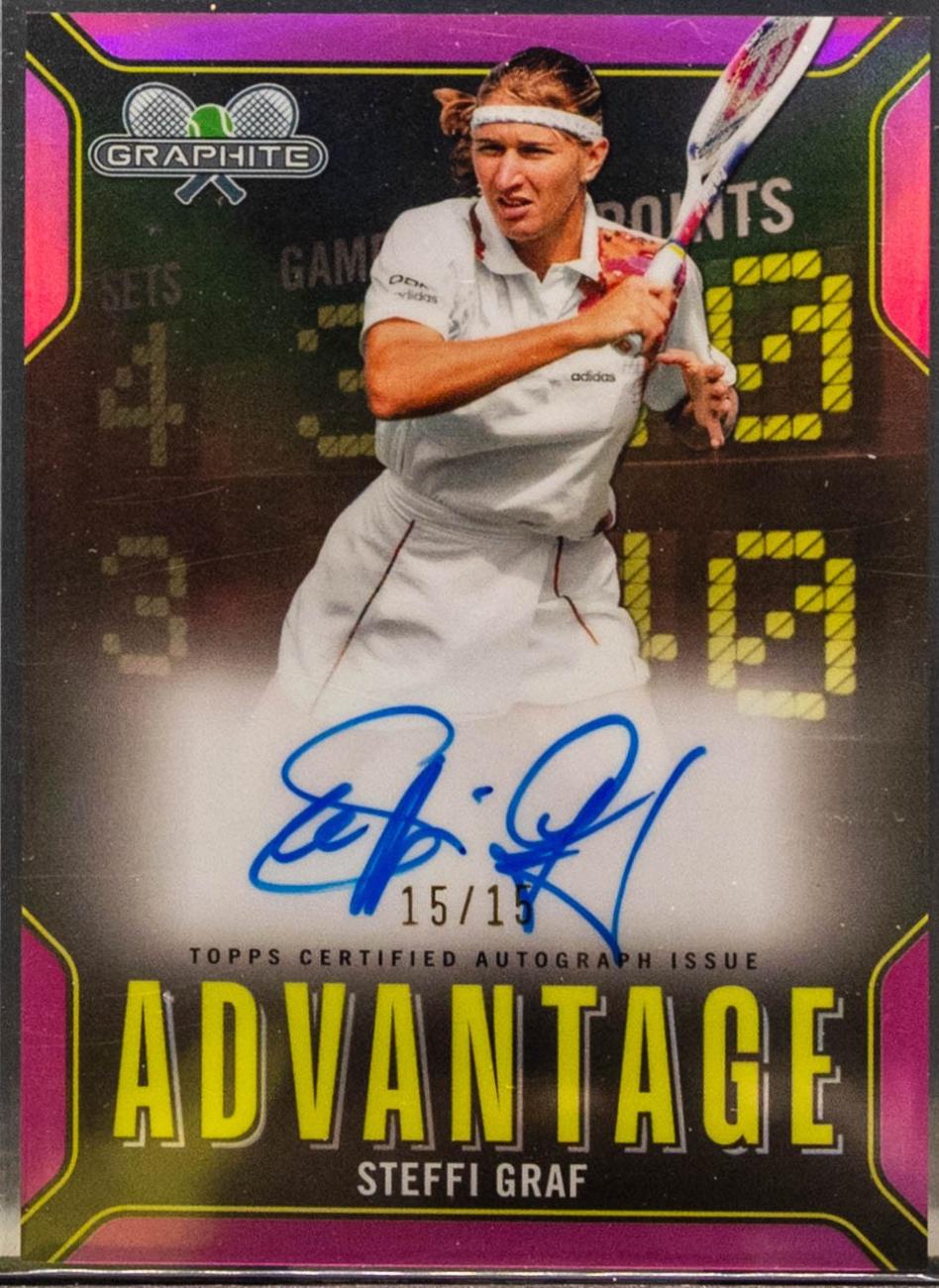 Steffi Graf [Pink Refractor] #AA-SG
