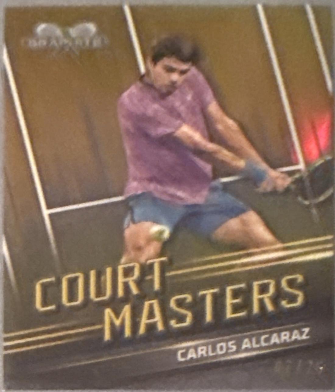 Carlos Alcaraz [Gold Refractor] #CM-CA