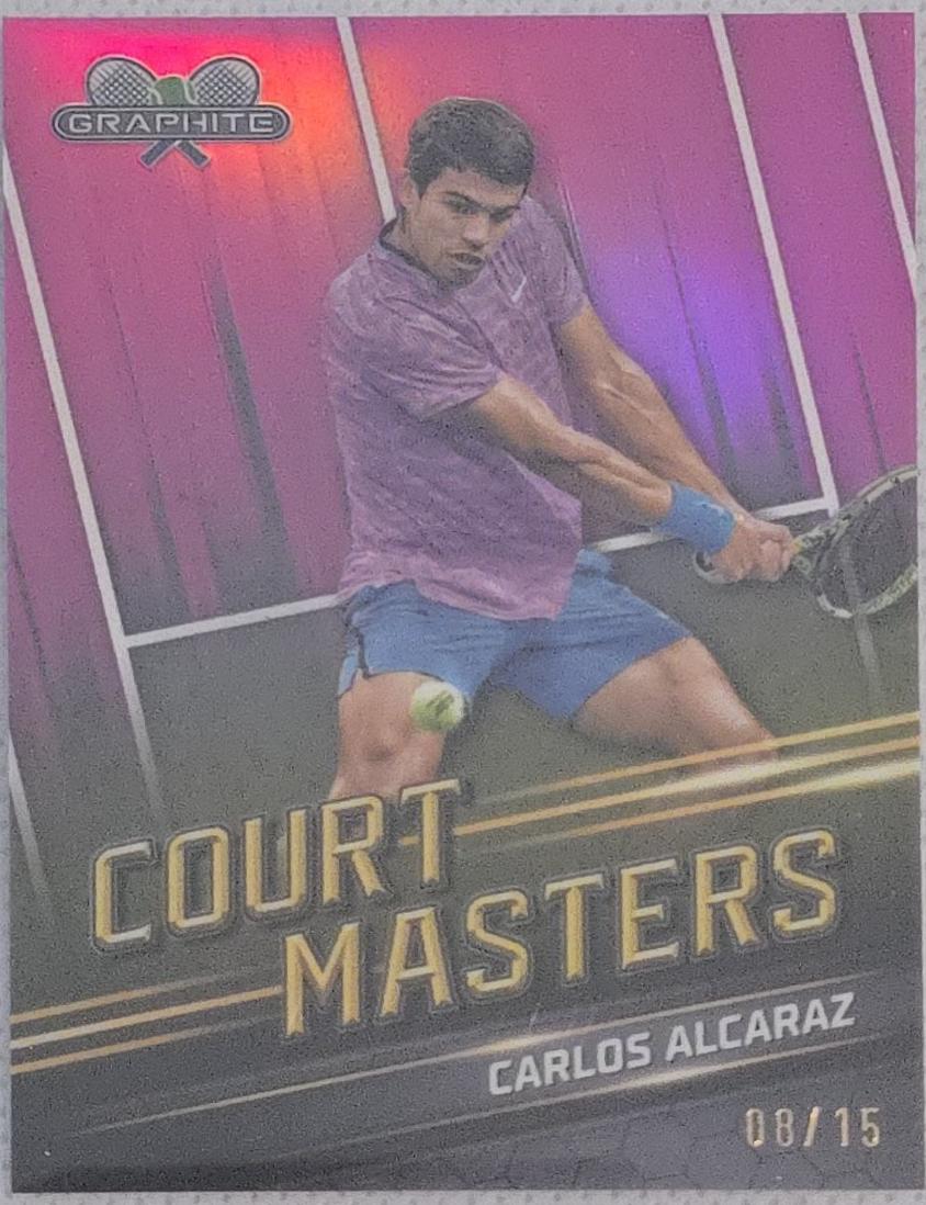 Carlos Alcaraz [Pink Refractor] #CM-CA