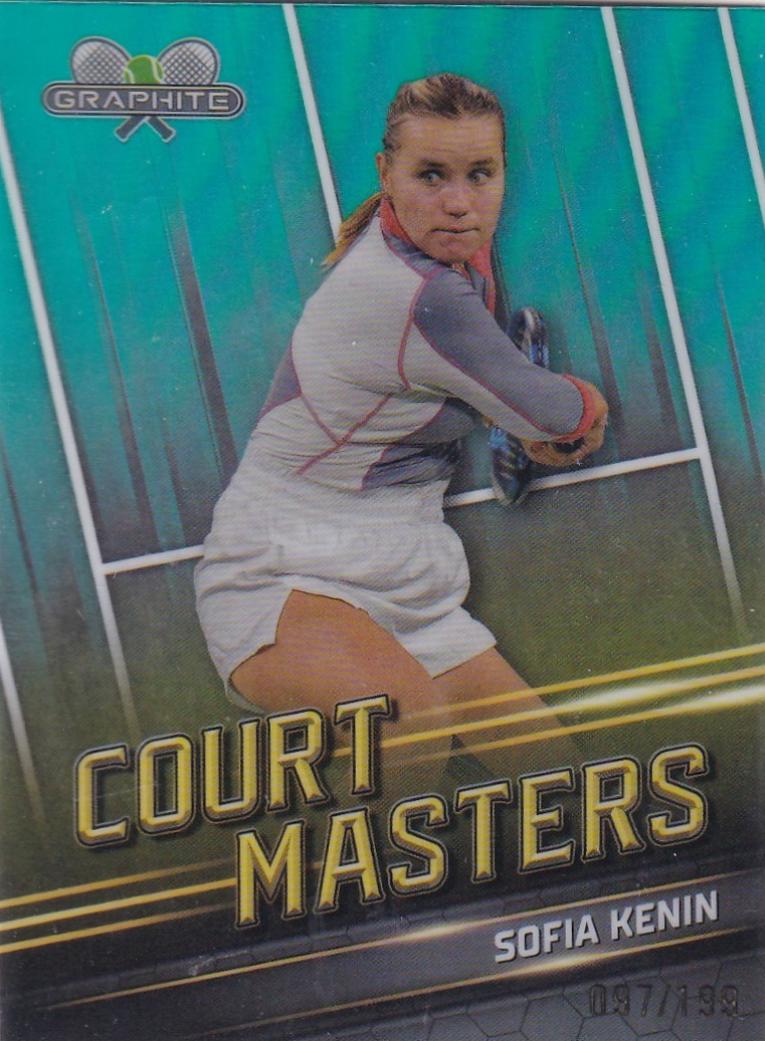 Sofia Kenin [Aqua Refractor] #CM-SK