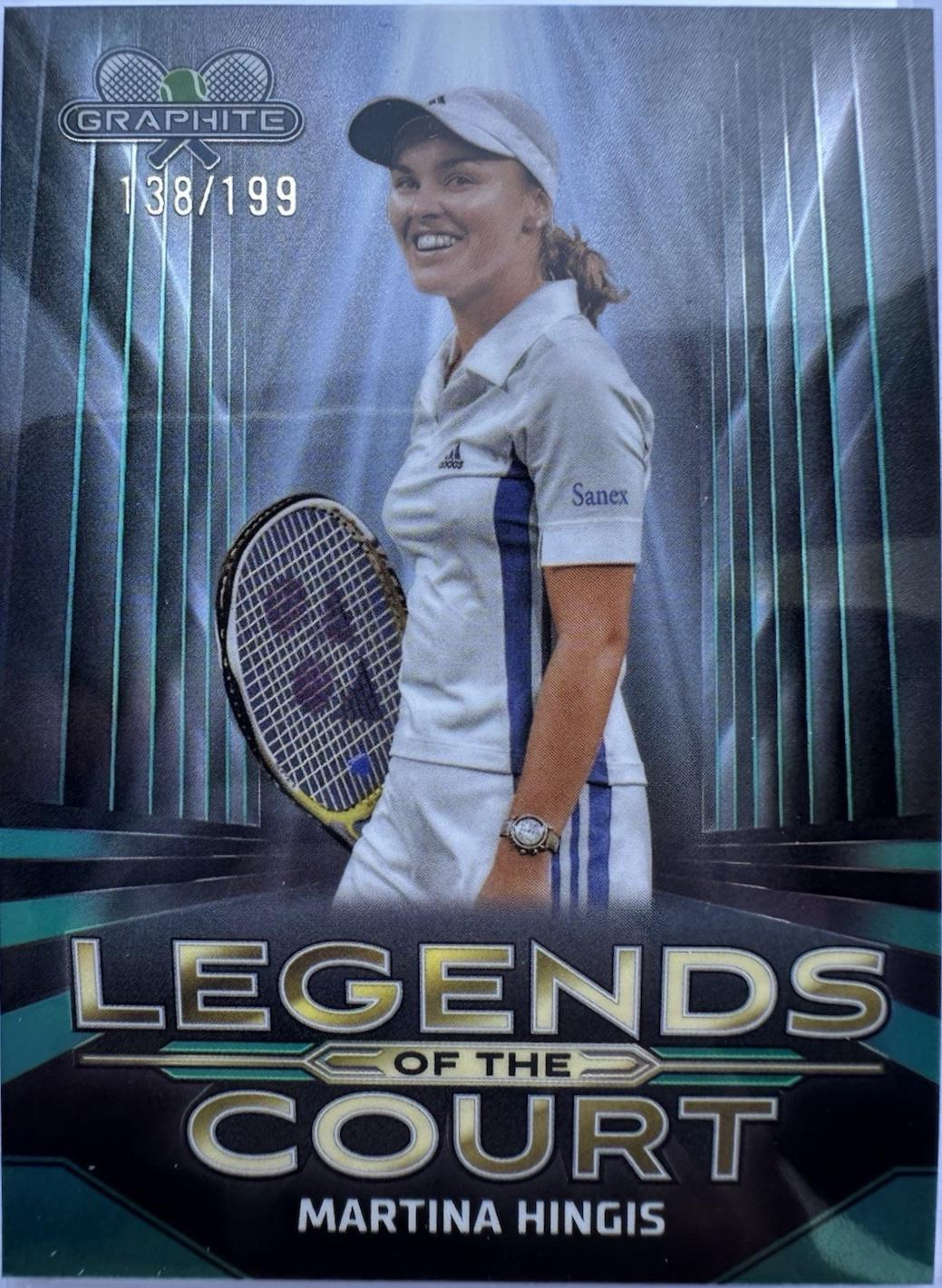 Martina Hingis [Aqua Refractor] #LOC-MH