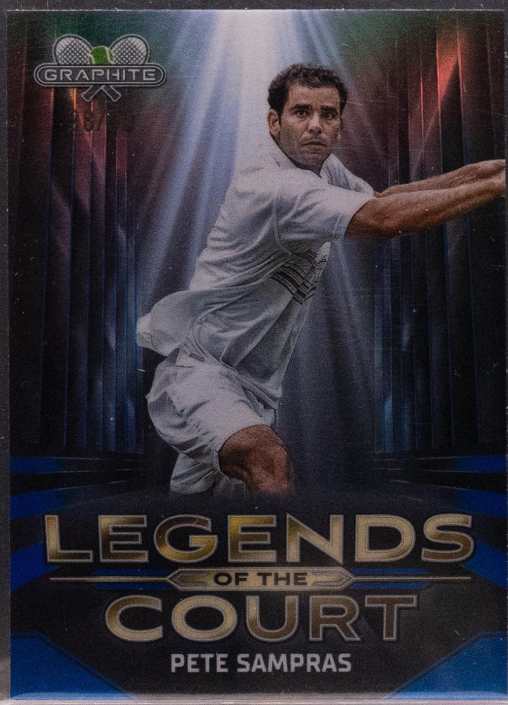 Pete Sampras [Blue Refractor] #LOC-PS
