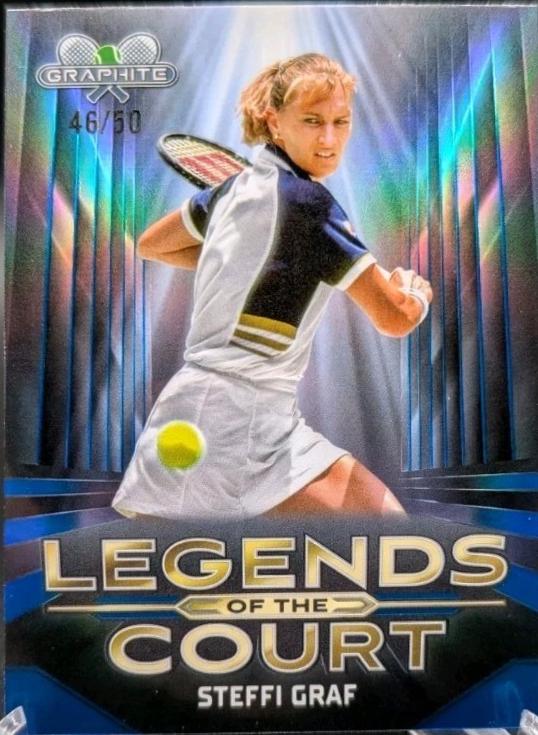 Steffi Graf [Blue Refractor] #LOC-SG