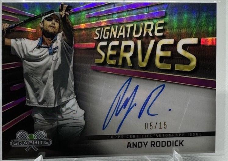 Andy Roddick [Pink Refractor] #SS-AR