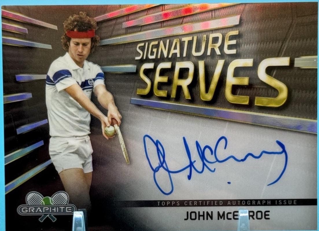 John McEnroe #SS-JM