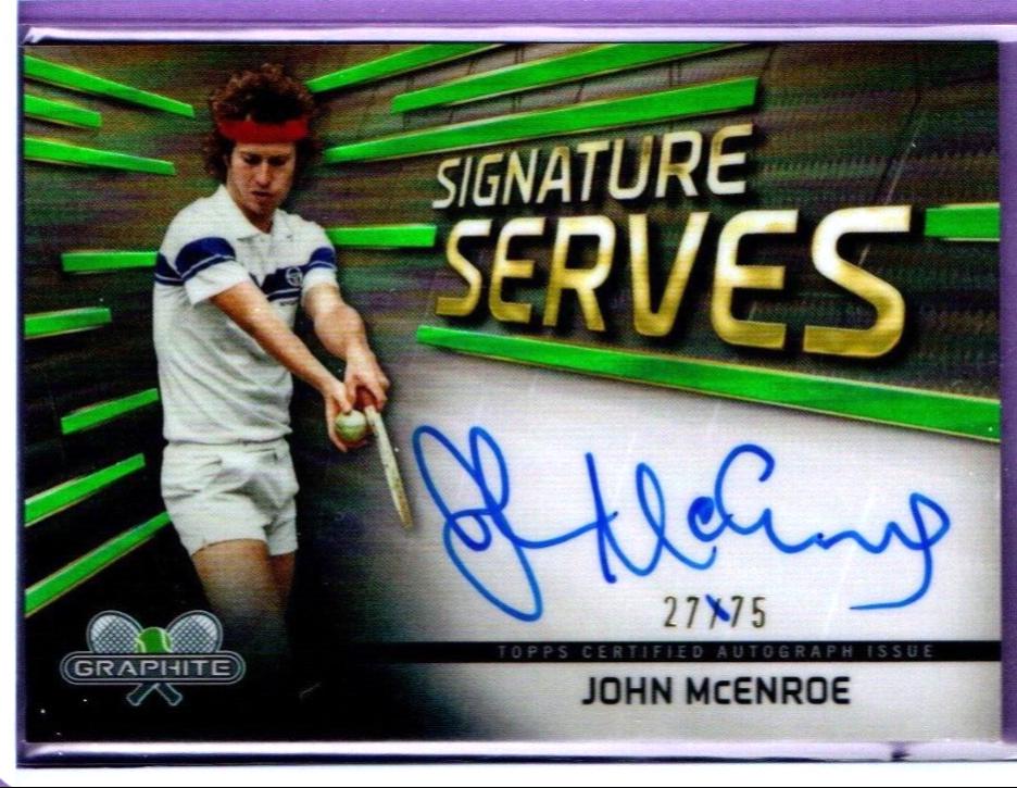 John McEnroe [Green Refractor] #SS-JM