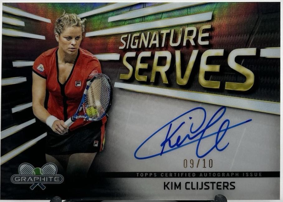 Kim Clijsters [White Refractor] #SS-KC