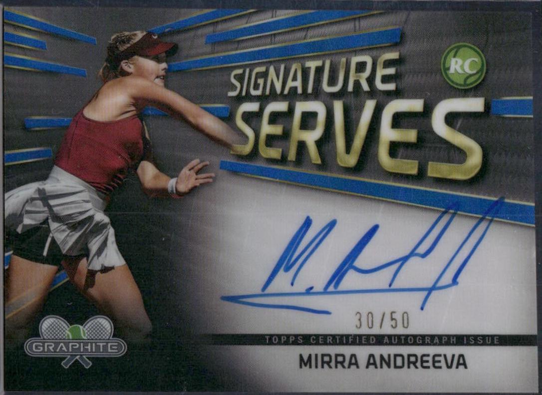 Mirra Andreeva [Blue Refractor] #SS-MA