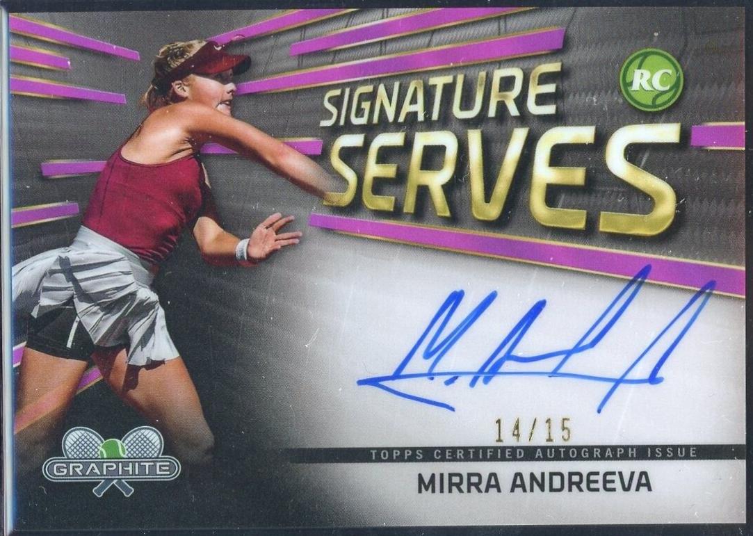 Mirra Andreeva [Pink Refractor] #SS-MA