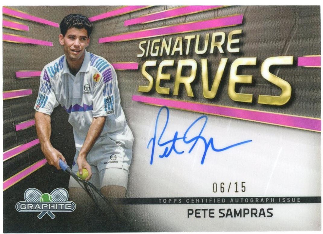 Pete Sampras [Pink Refractor] #SS-PS