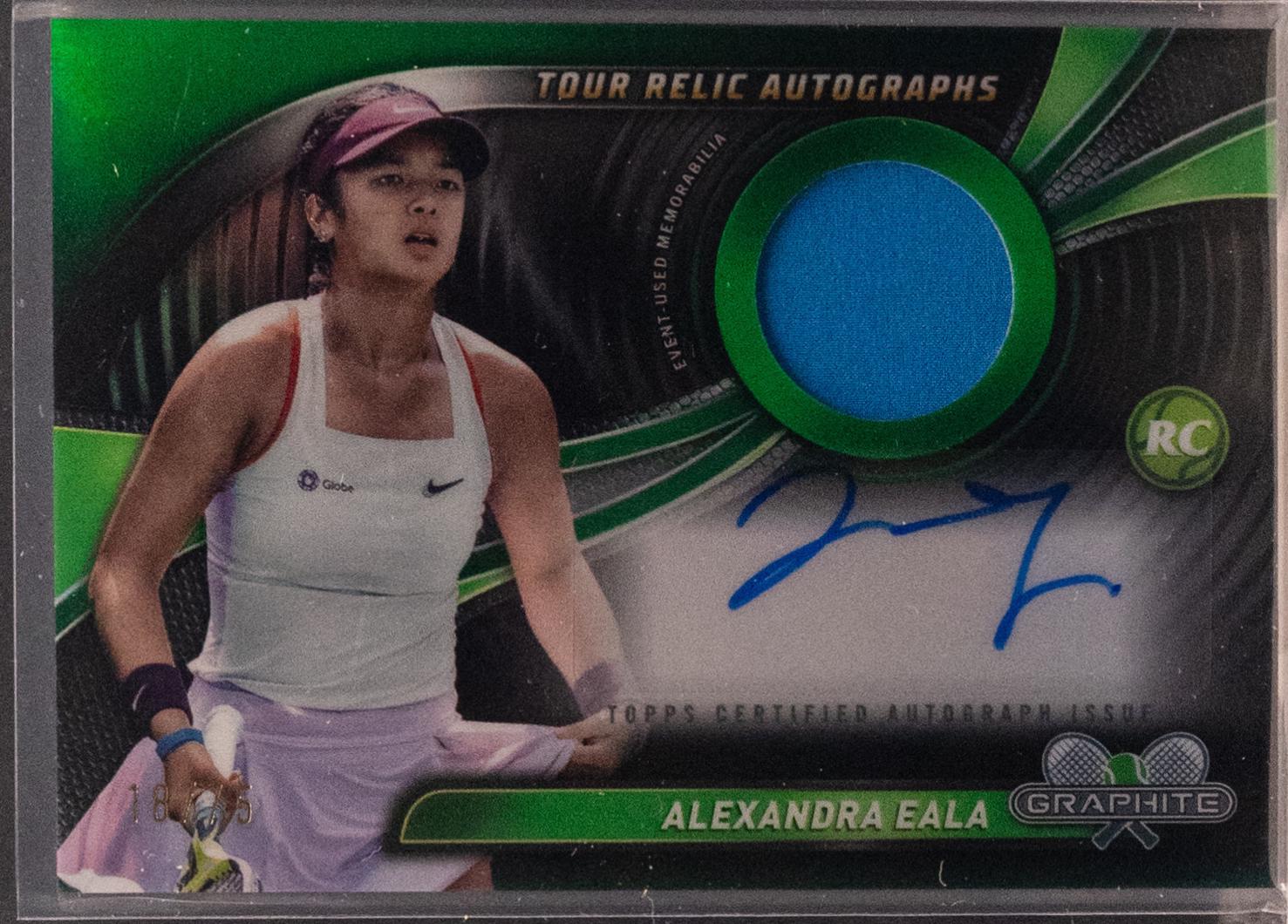 Alexandra Eala [Green Refractor] #TRA-AEA