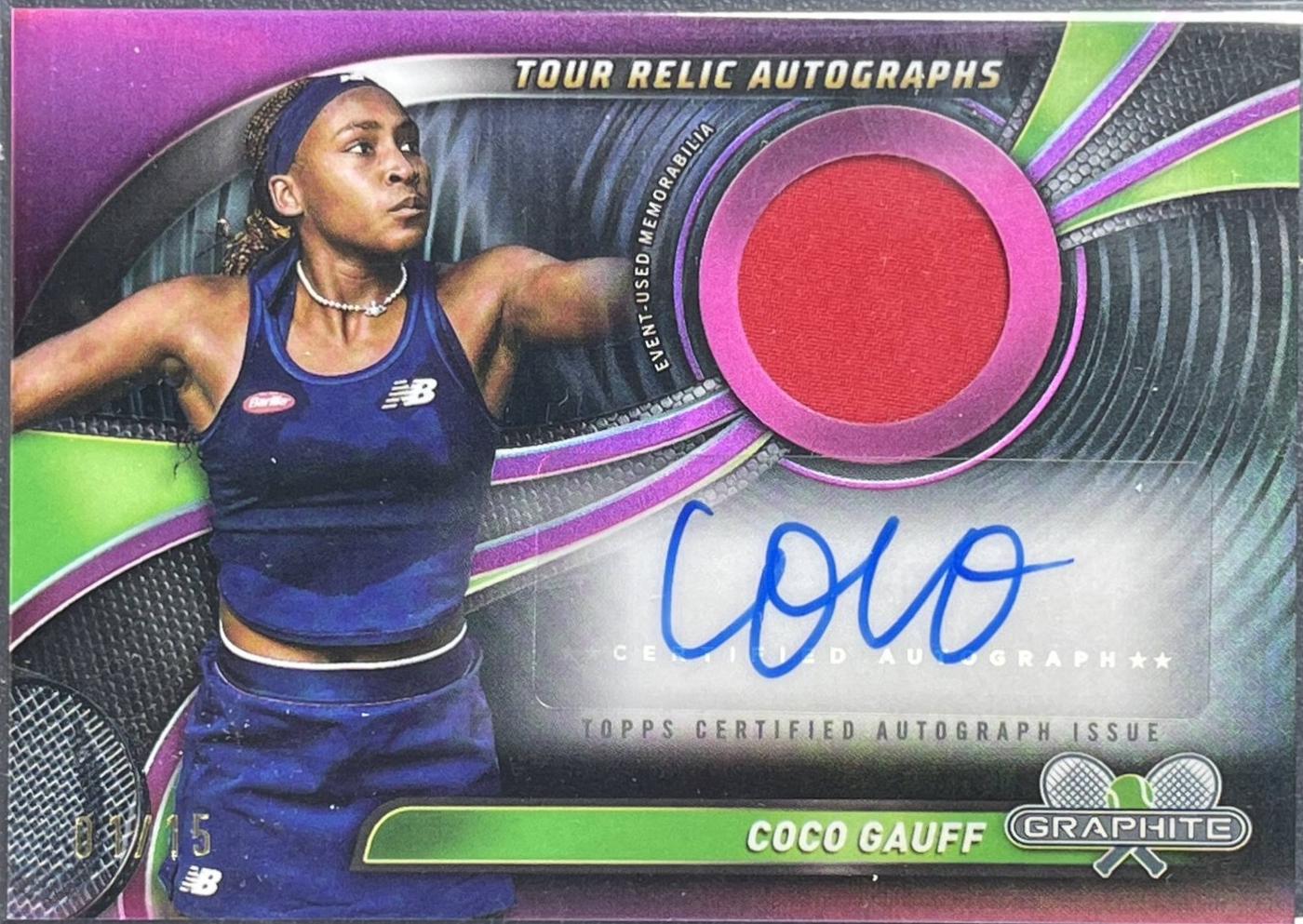 Coco Gauff [Pink Refractor] #TRA-CGF