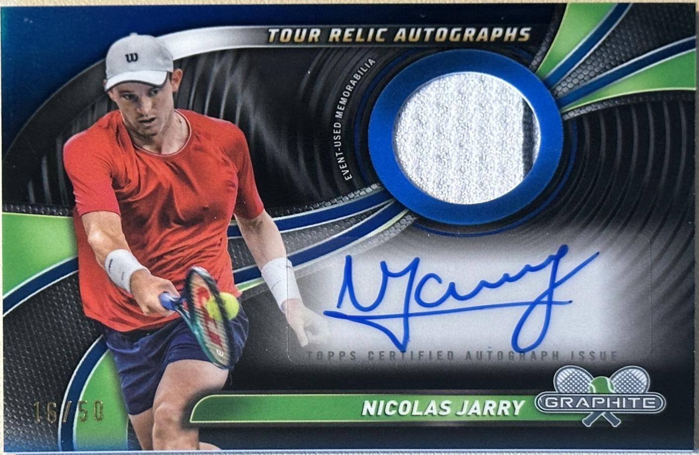 Nicolas Jarry [Blue Refractor] #TRA-NJY