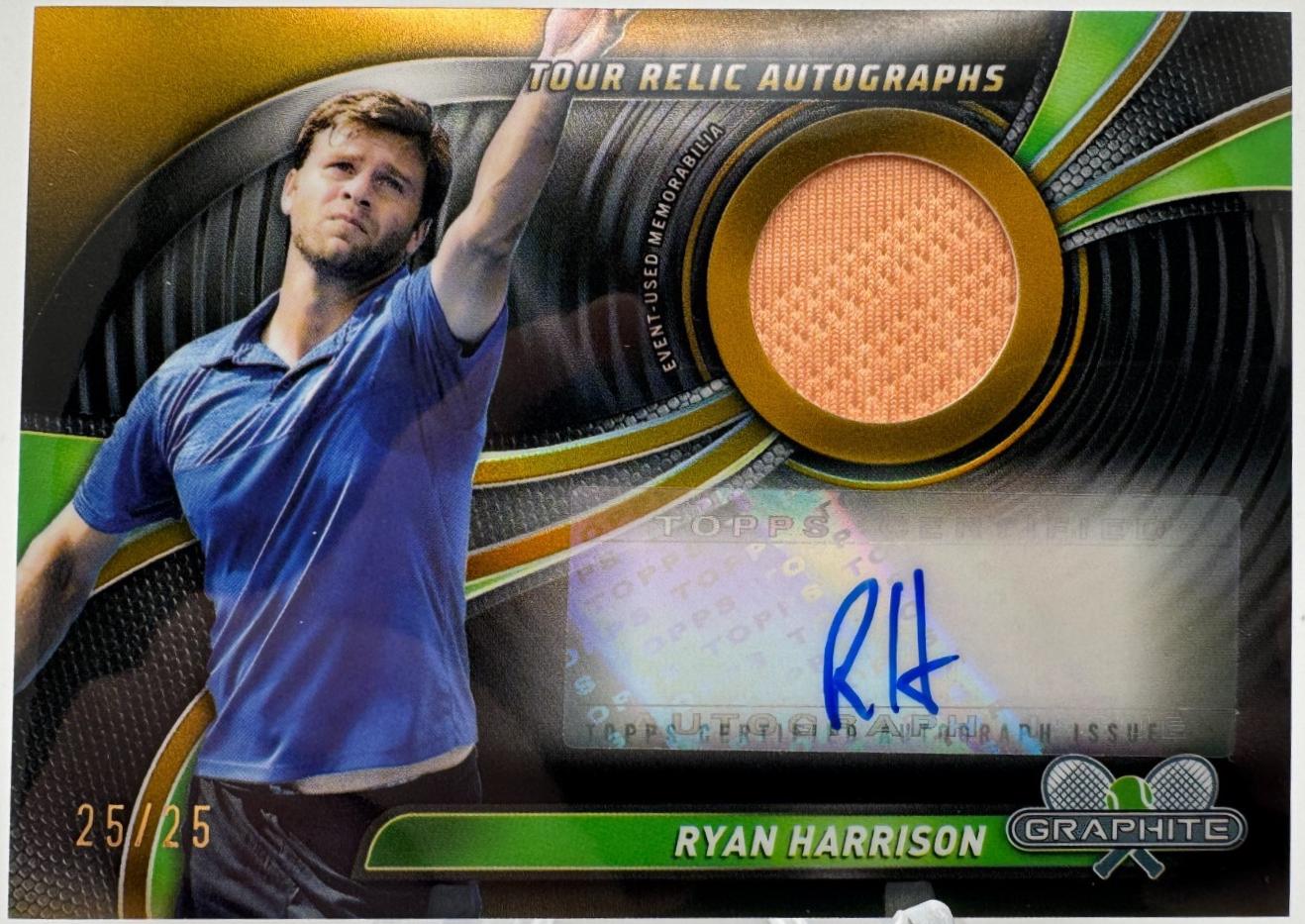 Ryan Harrison [Gold Refractor] #TRA-RHN