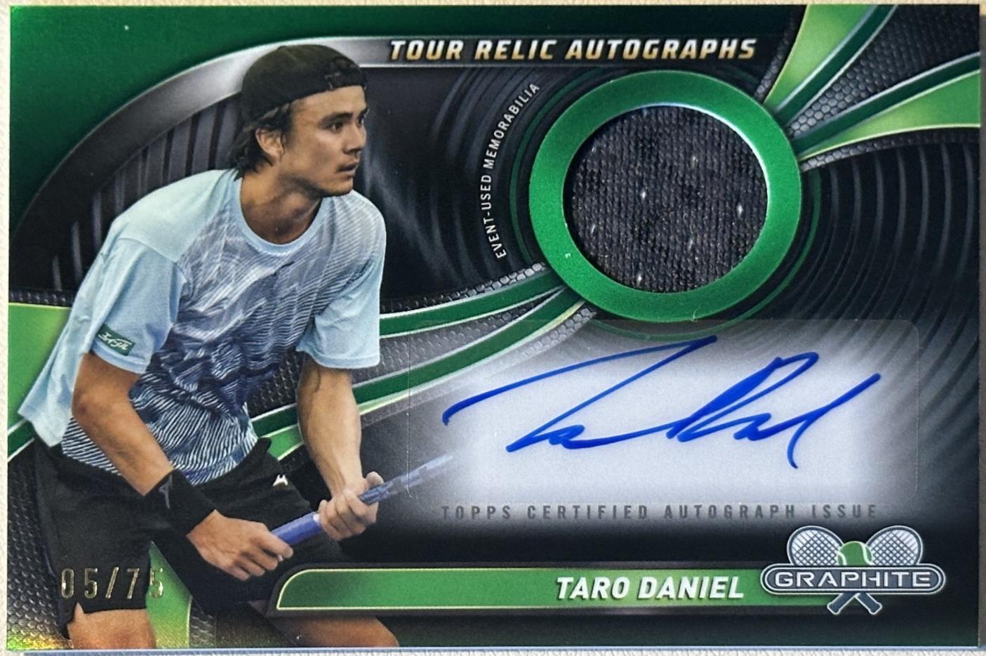 Taro Daniel [Green Refractor] #TRA-TDL
