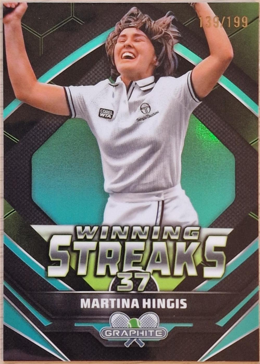 Martina Hingis [Aqua Refractor] #WS-MH
