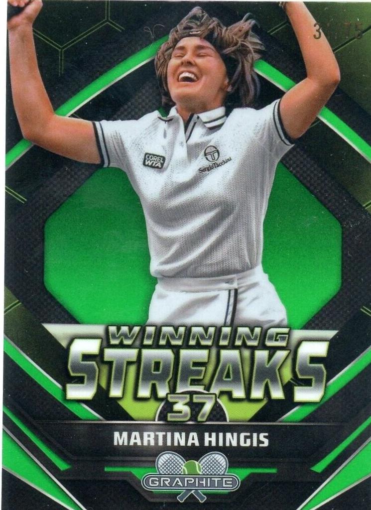 Martina Hingis [Green Refractor] #WS-MH