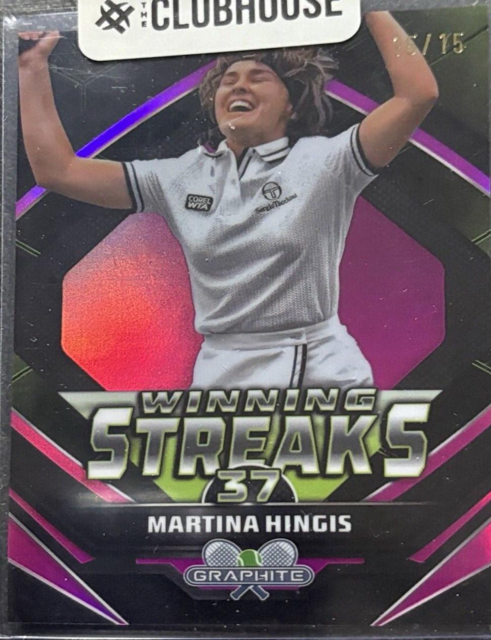 Martina Hingis [Pink Refractor] #WS-MH