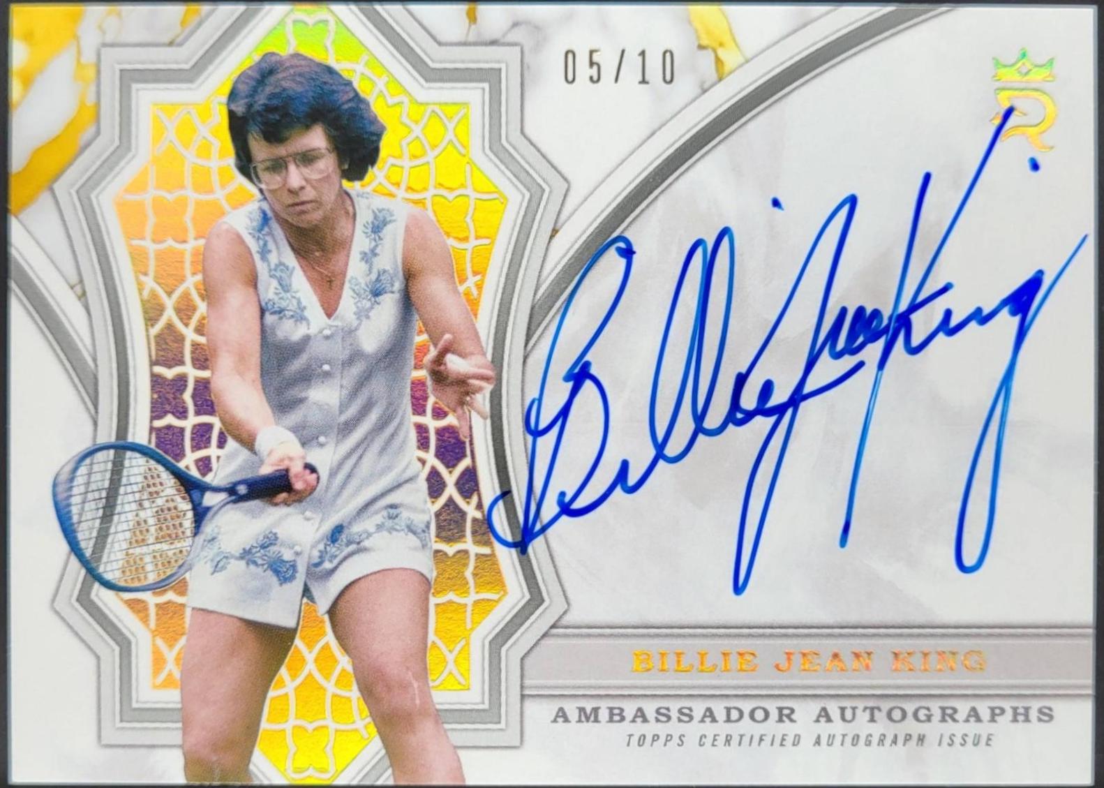 Billie Jean King [Gold] #AA-BK