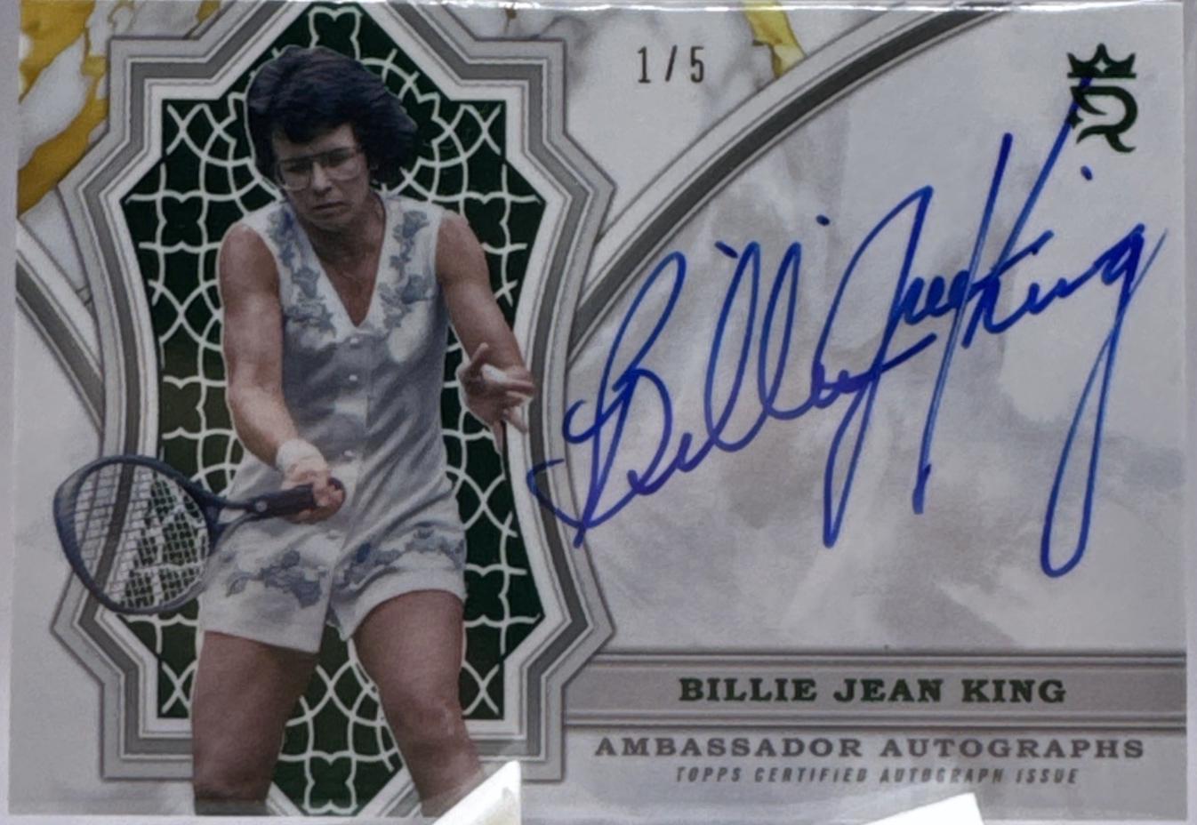 Billie Jean King [Green] #AA-BK