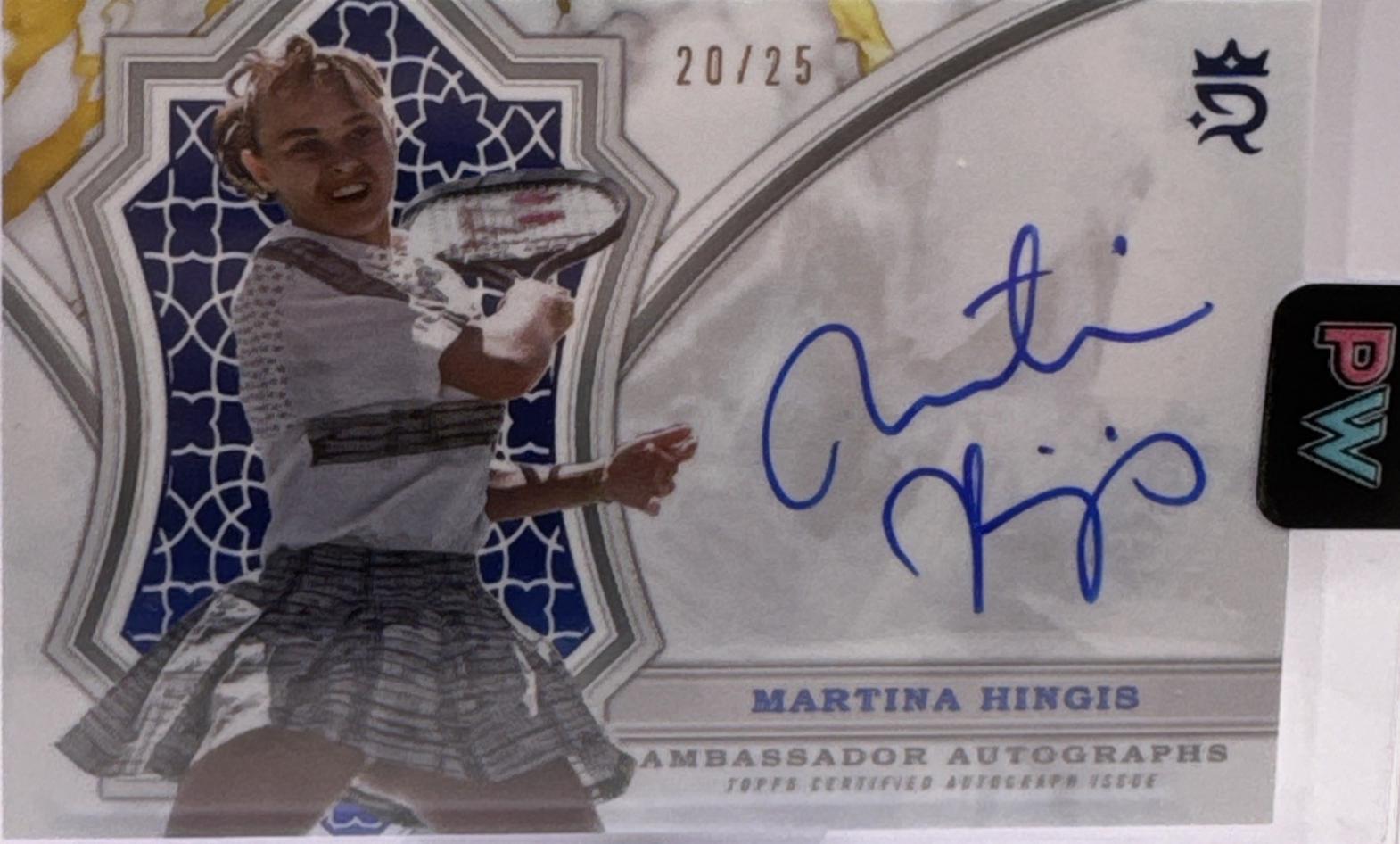 Martina Hingis [Blue] #AA-MH