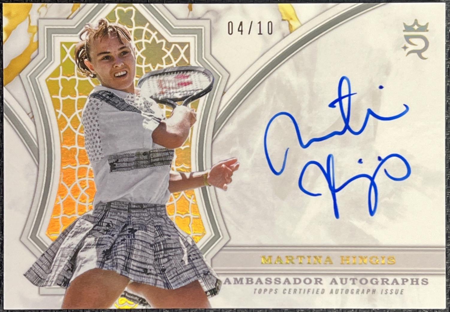 Martina Hingis [Gold] #AA-MH