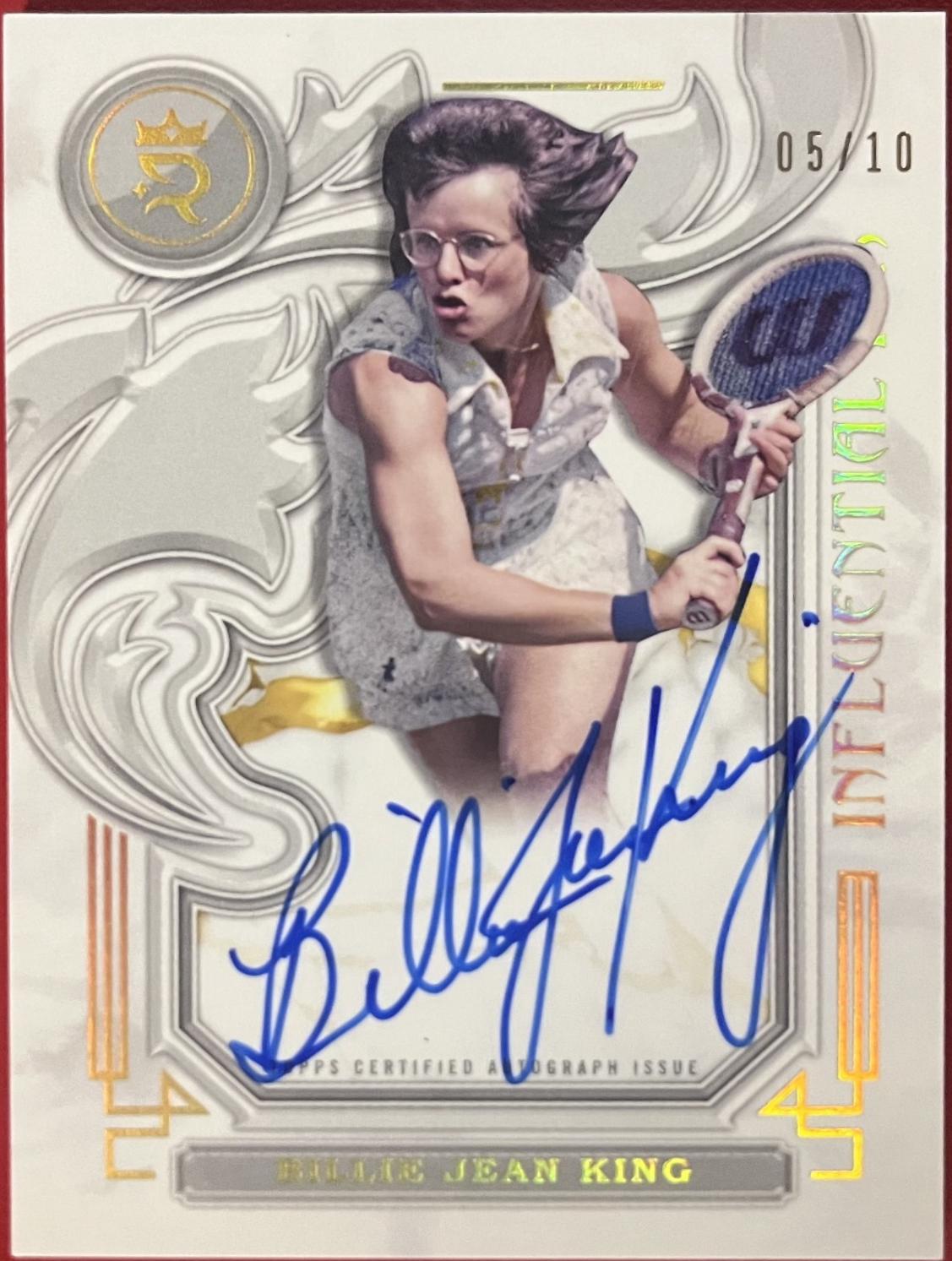 Billie Jean King [Gold] #I-BK