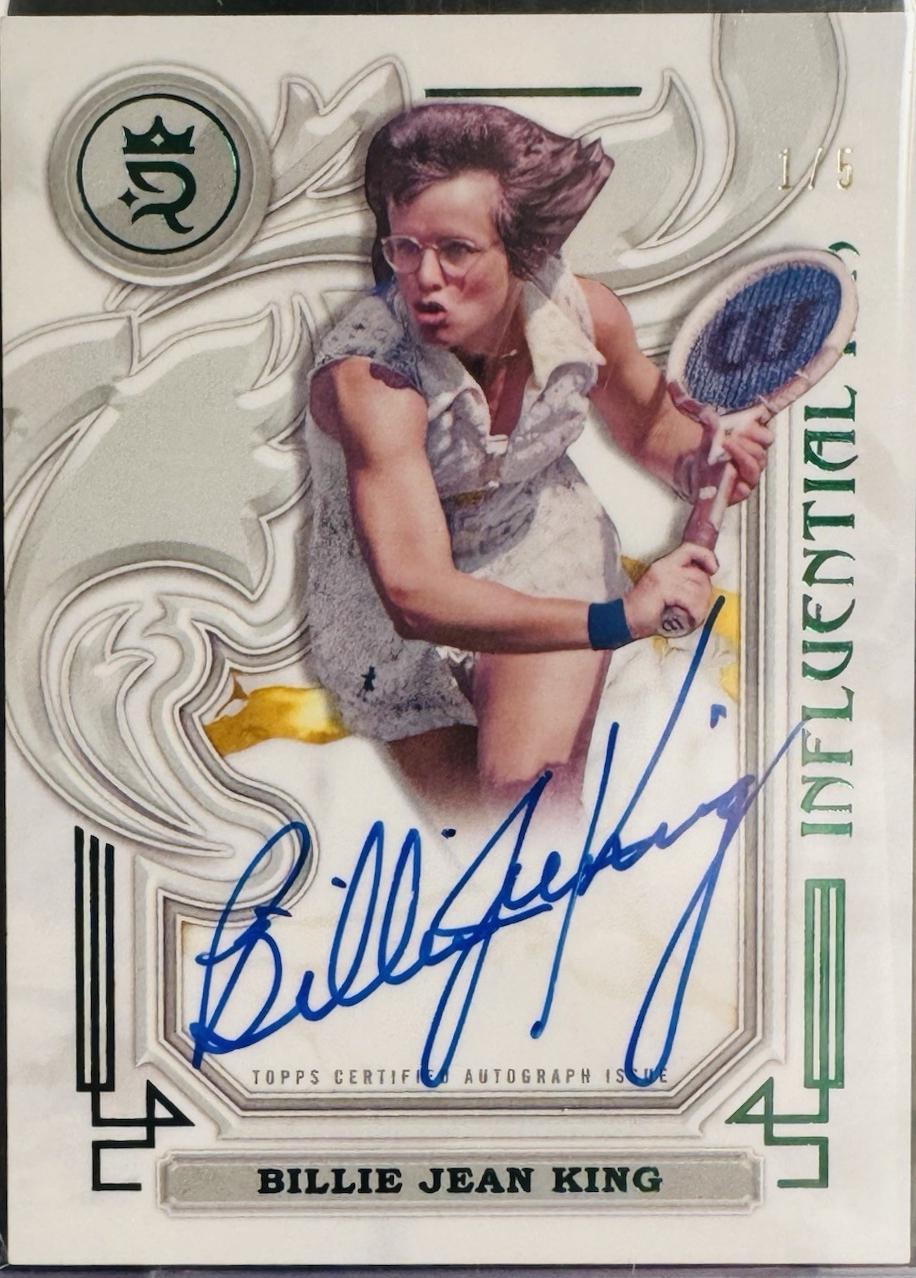 Billie Jean King [Green] #I-BK